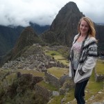 Machu Picchu with my daughter